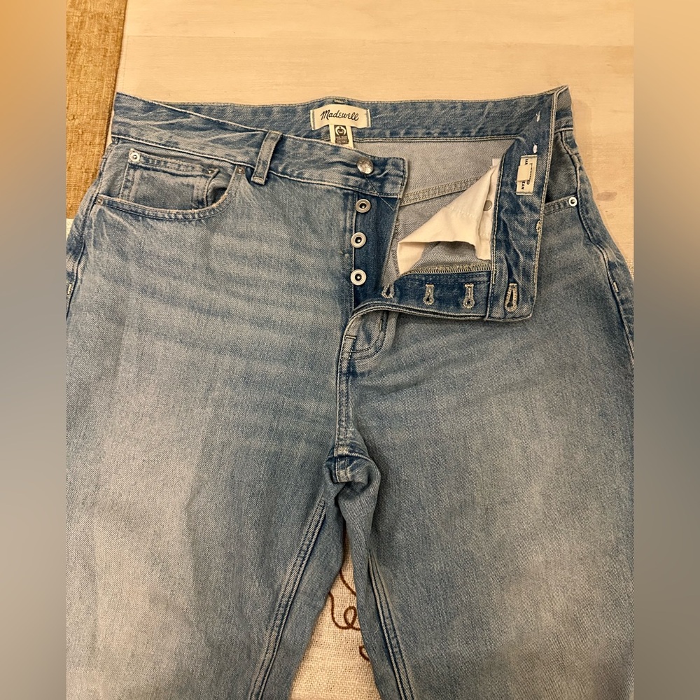 Madewell Darted Barrel Jeans (29)